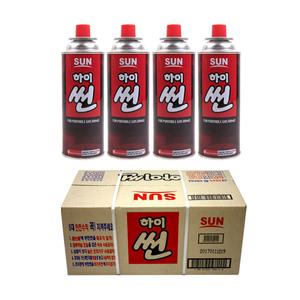 부탄가스 썬 하이썬 1박스28개