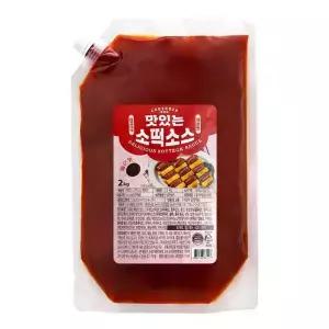 쿠즈락 맛있는 소떡소스 매운맛 2kg