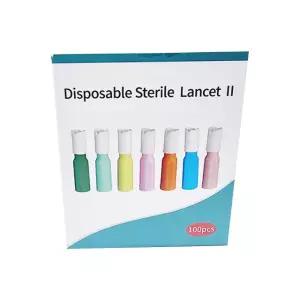 릴리파인 일회용 자동 안전 란셋 30G 100개입(사혈기 필요없음)