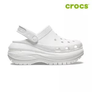 [크록스 정품] 클래식 메가 크러쉬 클로그 공용샌들 207988-100