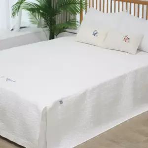 효재 프리미엄 구름 누비 자수 침대커버 매트커버 침대스커트 Q