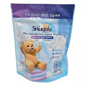 스너글 캡슐 세탁세제 블루스파클 플러스 실내건조 30개입 무료배송 gx