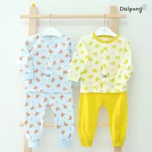 [달퐁]달퐁 헤이폭스긴팔 내의 아기 실내복 아기내복