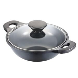 PN풍년 펄블랙 주물 IH 전골냄비 양수 26cm PPBC-26CL(IH) 전골요리 매운탕 김치찌개 등