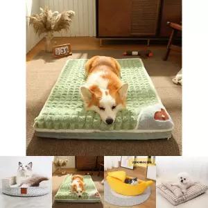 강아지쿠션 강아지방석 애견 반려견 침대/강아지/방석/쿠션/개방석/쿠션방석/사각방석/침대쿠션