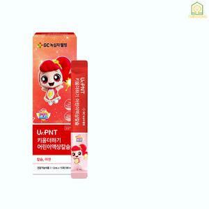 [정품] [유통기한임박 24.10.24]GC녹십자 캐치티니핑 키즈 칼슘 키움더하기 어린이 액상칼슘 15포
