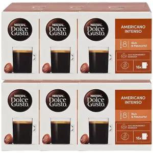 네스카페 돌체구스토 캡슐 커피 아메리카노 인텐소 16입 6박스 gx