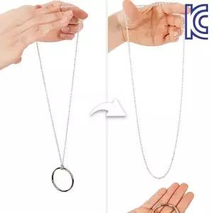 [하프클럽/알티피아](KC인증) JL매직 줄에 걸리는 링마술 드롭링(20개입) 어린이교육마술