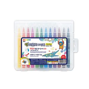 문교 안마르지 사인펜 12색 세트