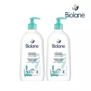 [비올란] 모이스처라이징 바디밀크 350ml x2개 베이비 키즈 신생아 고보습 로션크림