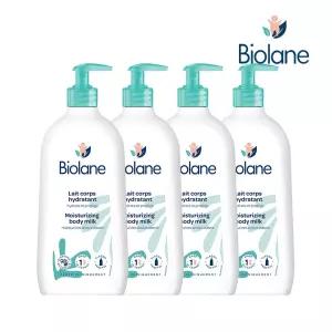 [비올란 (유아동)]비올란 모이스처라이징 바디밀크 350ml x4개 베이비 키즈 신생아 고보습 로션크림
