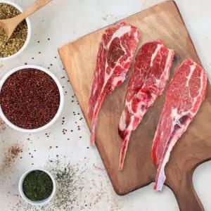 더램미트 양고기 양갈비 숄더랙 400g 캠핑 구이용