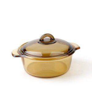 [루미낙]블루밍 내열유리 양수냄비 1.5L