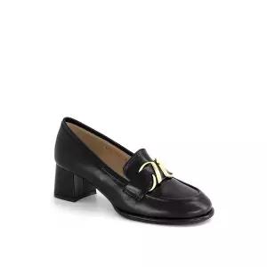 [닥스](강남점)여성구두 5cm 라운드토 금장장식 로퍼 DAS502GA10