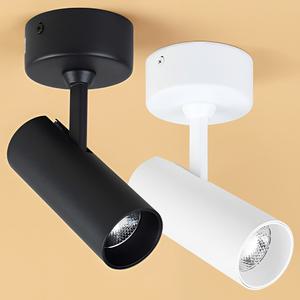 플리커프리 LED 일체형 에코 카네스 원통 COB 직부등 10w 실린더 핀조명 스팟조명