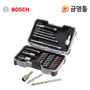 보쉬 2607017326 스트레이트샹크 콘크리트세트 35pcs 스크류드라이버비트 포함