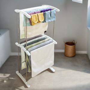 생활백과 미니 빨래건조대 실내용 미니건조대 2단