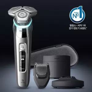 [정품]필립스 전기면도기 SkinIQ 9000 시리즈 S9985/67 크롬 실버
