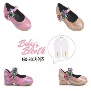 [토박스] [인솔증정] 베이비브레스 크리스 힐 2가지색상 보석 구두 아동 구두 BBKCF1TSCH12