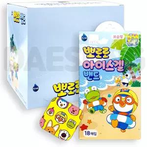 뽀로로 아이스겔 밴드 18매입 X20개