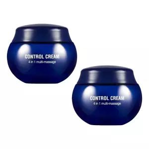 참존 4 in 1 멀티 마사지 콘트롤 크림 200ml 2개 각질제거 피지관리 저자극 단지형 프리미엄 멀티 마사지