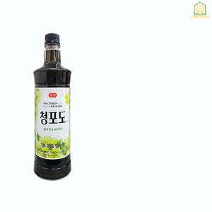 [정품] 광야식품 음료베이스 청포도 970ml