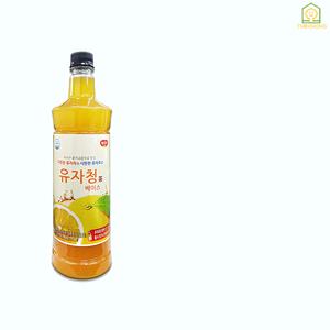 [정품] 광야식품 음료베이스 유자청 970ml