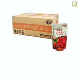 [정품] 광야식품 오미자감식초 파우치 130ml 30포(1BOX)