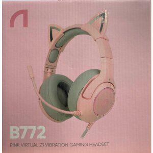 ABKO 고양이헤드셋 B772 (PK, 가상7.1CH)