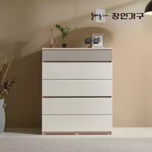 [장인가구]하스 빅사이즈 5단 서랍장