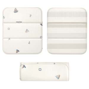 간편한 접이식 PVC 매트 35x30 방석 휴대용 쿠션 양면 야외 발판 냉기차단 푹신한 등산