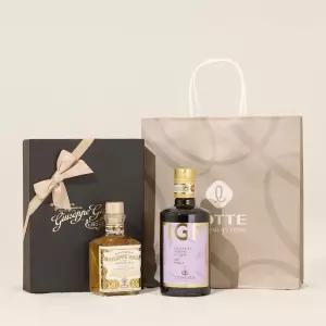 화이트 큐빅 발사믹식초+콘제디 IGP 올리브오일 500ml세트