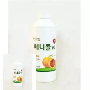 일월천상회 쎄니콜70 1L x 10개에탄올75 알콜살균제 장난감세정제 주방살균제