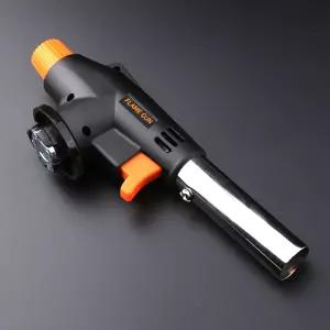 원터치 휴대용 가스토치 캠핑 미니 부탄가스토치