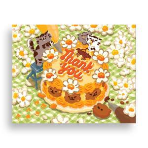 위메이크 페인팅 DIY 명화그리기 땡큐케이크 50x40