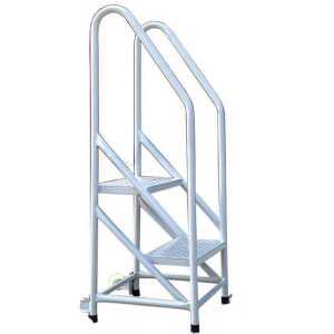 이동식 철계단 간이 발판 손잡이 안전 난간 작업 세차