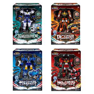미니특공대 최강공룡 프로즌타이거 마그킬로 썬더티라 버닝케라 로봇 합체 캐릭터 선물