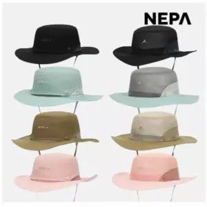 [네파]공용 남성 여성 루메 더블메쉬햇 사파리모자 등산모자_GN