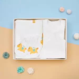 [달퐁]큐비앤맘 포니 양면 출산 선물 세트