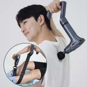 로로스키니 전동 무선 미니 핸디형 마사지건 초경량 휴대용 온열 진동 벨트 마사지 호환