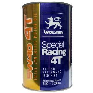 울버 스페셜 레이싱 4T 5W40 1L 1개 100% 합성유 JASO MA2 고성능 4행정 바이크 오토바이 엔진오일 (점도지수 179 레이싱용) 독일산