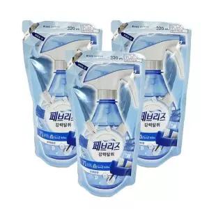 [페브리즈] 상쾌한향 리필형 320ml x 3개 섬유탈취체