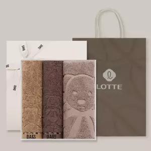 [롯데백화점]닥스타올 테디쿠키세면발매트 세트