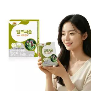 (소비기한26.07.10) 임박특가  밀크씨슬 with 비타민B 90정