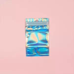 홀로그램 미니 지퍼백 포장용 100개입 8x13cm