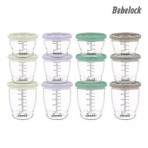 [보리보리/베베락]아이와 밀폐 이유식용기 120ml(4P)+180ml(4P)+240ml(4P)