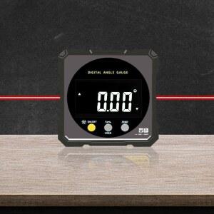 디지털 각도기 줄자 거리측정기 측정기 충전식 레벨기 양면 수평기 미니 배터리 측정