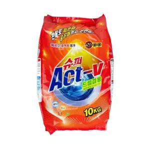 드럼겸용 세탁세제 10KG 살균 표백 세탁 가루세탁세제 가루세제 세탁기세제 분말세제