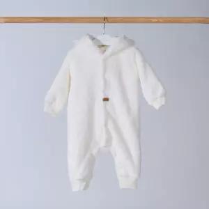 [달퐁]큐비앤맘 크림 뽀글 우주복