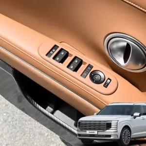 더 THE 올뉴 팰리세이드 LX3 몰딩 튜닝 윈도우스위치 차량필수용품 스크래치방지커버 신차용품